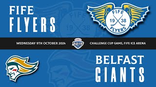 Highlights  Fife Flyers VS Belfast Giants Wed 9th Oct 2024 [upl. by Ihtraa]