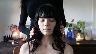 ASMR massage with reiki for relaxation and mental clarity whisper [upl. by Louanne]