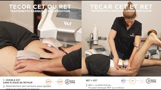 Traiter lésions musculaires et récupération des muscles avec la Tecarthérapie BACK4 de WINBACK [upl. by Acnayb129]