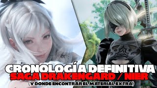 Cronologia completa de NieR  Drakengard Yokoverso y donde leer todo el material extra [upl. by Edythe]