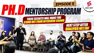 PhD Mentorship 2024  UGC NET Ke Baad Kya Kare  PhD Interview Secrets😱  What Next After UGC NET [upl. by Hevak]