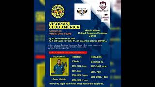 Visorias Club América futbol visorias fuerzasbásicas [upl. by Chapin54]