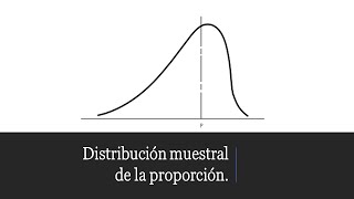 Distribución muestral de la proporción [upl. by Curren]