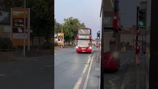 Stagecoach route 247 arriving at Barkingside Sainsburys for Romford station londonbus bus buses [upl. by Darnell]