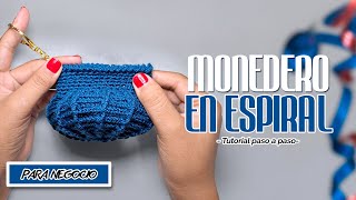 MONEDEROS TEJIDOS A CROCHET CON CIERRE 👛 [upl. by Hurlee117]