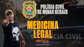 MEDICINA LEGAL  TANATOLOGIA  PCMG [upl. by Nylzaj]