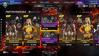 Apex Legends FIGHT OR FRIGHT SALE Halloween Skin Store Event Update [upl. by Baptiste495]