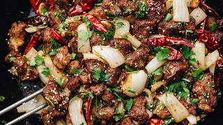 RealDeal Xinjiang Cumin Lamb 孜然羊肉 Recipe [upl. by Farley]