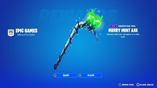 AVOIR la PIOCHE MINTY BONBON FESTIF EN 2023 SANS CODE sur FORTNITE [upl. by Arutak945]