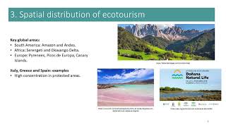 Ecotourism and nature based tourism part 3 [upl. by Publius]