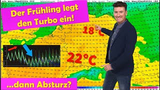 22 °C SuperFrühling statt arktischer Wintereinbruch Polarkälte und Co Trend April und Mai 2024 [upl. by Ahsahtan886]