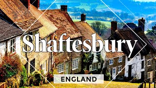 Visit Shaftesbury a Beautiful Town to Visit in Dorset including Gold Hill [upl. by Telocin]