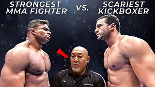 Strongest MMA Fighter vs Scariest Kickboxer Badr Hari vs Alistair Overeem [upl. by Ryder]