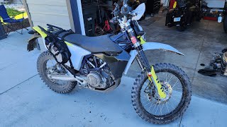 GOLDILOCKS ENDURO BIKE Husqvarna 701 Enduro ReviewTipsExperiences [upl. by Kolva988]