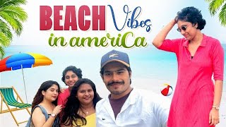 Beaches in USA  USA TELUGU VLOGS  beachvibes usateluguvlogs sakhamurisravanthi [upl. by Ila]