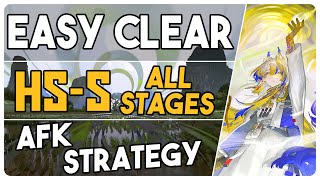 HSS1 to 4  Challenge Mode  AFK Easy Strategy 【Arknights  アークナイツ】 [upl. by Shayn]