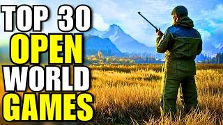 Top 30 Best FREE Open World Games on Steam 2024 NEW [upl. by Humfried33]