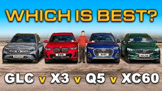 BMW v Mercedes v Audi v Volvo BEST premium SUV review [upl. by Valdas]