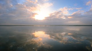 Faszinierende Wolken an der Nordsee  Sonnenuntergang mit Meeresrauschen [upl. by Deedee]