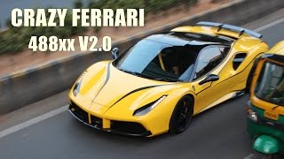 Ferrari 488 GTB aka 488 XX Version 2 LOUD SOUNDS amp POWERSLIDE [upl. by Dianne106]