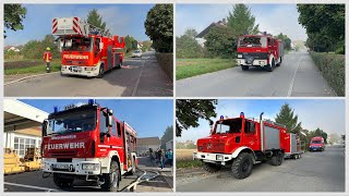 Herbstschauübung Feuerwehr Amtzell [upl. by Baxy]