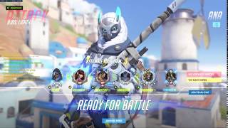 New Ana Snow Owl Skin Overwatch Gameplay [upl. by Jarl47]