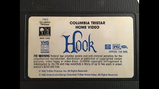 Hook 1991 1992 VHS Opening [upl. by Riti]