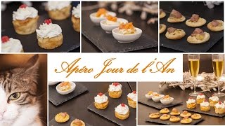 Recette  Apéro Jour de lan  Réveillon [upl. by Kennet]