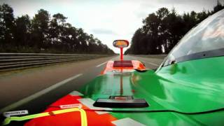 Mazda 787B onboard lap with Johnny Herbert at Le Mans 2011 [upl. by Ennovehc]