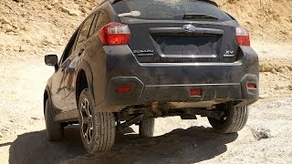 SUBARU XV Crosstrek Eats Snow Mud and Stones For Breakfast [upl. by Nytnerb875]