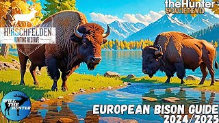 Hirschfelden European Bison Guide  TheHunter Call Of The Wild 2425 [upl. by Frankie735]