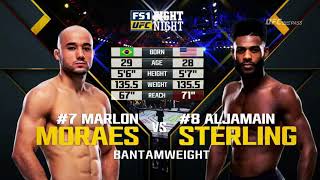 UFC Fight Night 123 Moraes vs Sterling Full Fight Highlights [upl. by Safire]