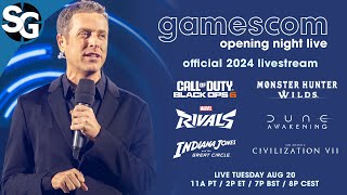 Gamescom 2024 Opening Night Live  Full Show Live Stream [upl. by Lalla]