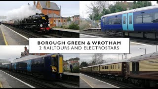 Trains at Borough Green amp Wrotham 2 [upl. by Laurent]