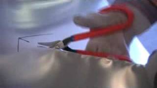 Zinc Sheet Part 2 Cutting and Bending [upl. by Ihcalam]