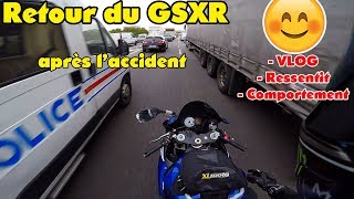 Retour du GSXR après laccident 😈  Motovlog dans Marseille 🔥 [upl. by Chud585]