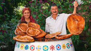 Full Process of Wheat Flour Making in Azerbaijan  From Milling at the Mill to Warm and Crispy Bread [upl. by Eissirk]