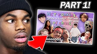 Ranking all NCT members on a chaotic level REACTION Part 1 [upl. by Eerual]