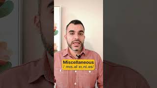 Miscellaneous et Mischievous  Comment les Prononcer en Anglais [upl. by Anna-Maria673]