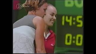 2001 Filderstadt Semifinal Davenport vs Hingis [upl. by Attirb99]