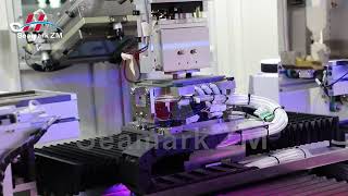 ZQ3500 Seamark ZM Full automatic detin reballing clean AOI buildin machine part 1 [upl. by Nehpets]