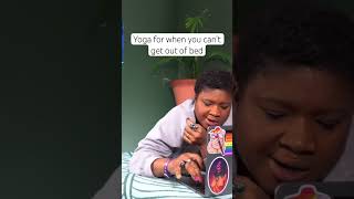 Yoga when you can’t get out of bed live on my channel plussizeyoga yoga motivation stretching [upl. by Warga]