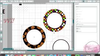 How to Make Custom Cupcake Toppers with Silhouette Studio Basic [upl. by Raynell]