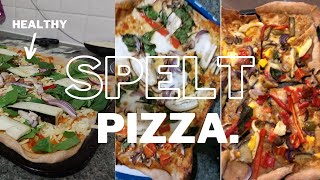 Spelt Pizza Recipe  healthy  delicious  beinspired Isika A [upl. by Meijer]