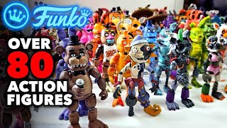 80 FIVE NIGHTS AT FREDDYS ACTION FIGURE COLLECTION  2024 Complete FNAF Collection [upl. by Thebazile125]