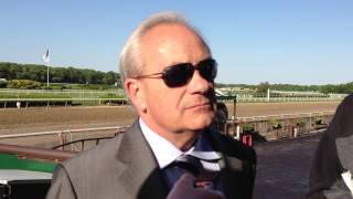 Jerry Hollendorfer comments on G1 Met Mile win [upl. by Darin]