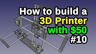 Simple 3D  RepStrap Printer 10  Axis and extruder calibration  Avoid cold extrusion [upl. by Beryl]