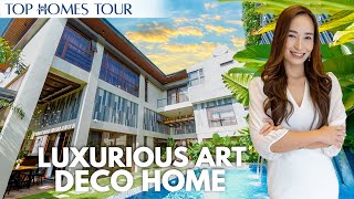 A Look Around a Luxury Hotel Inspired Home in Multinational Village Parañaque • Top Homes Tours [upl. by Bunnie479]