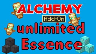 Minecraft Alchemy add on UNLIMITED Essence [upl. by Carleen]