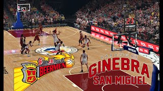 SEMIS GAME 1 🏀 Brgy Ginebra vs San Miguel Beermen PBA2K GAME 1 PREVIEW [upl. by Neersan]